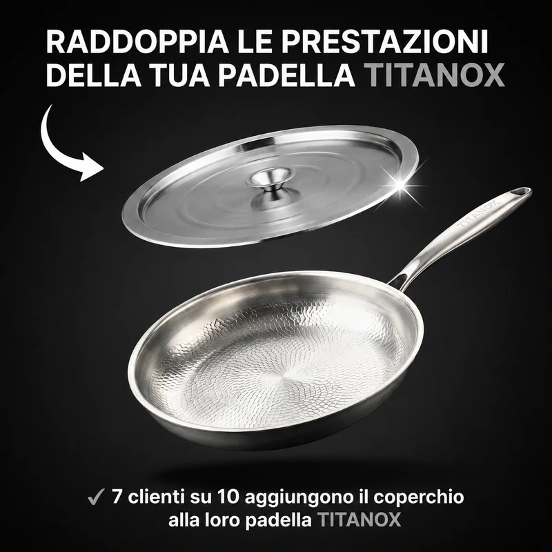 Coperchio Universale Inox — TITANOX®