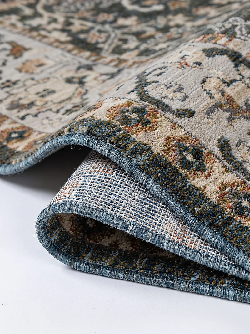 Vintage-Teppich mit Orientmuster · Flor 7 mm, gewebt · 2.090 g/m²