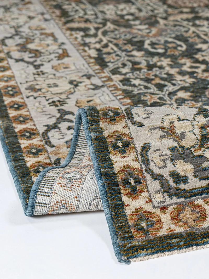 Vintage-Teppich mit Orientmuster · Flor 7 mm, gewebt · 2.090 g/m²