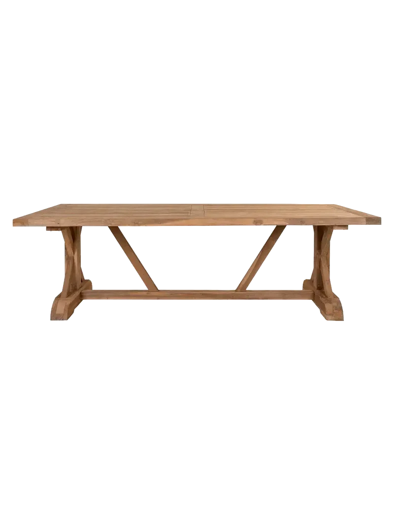 Volos Esstisch Teak, natur