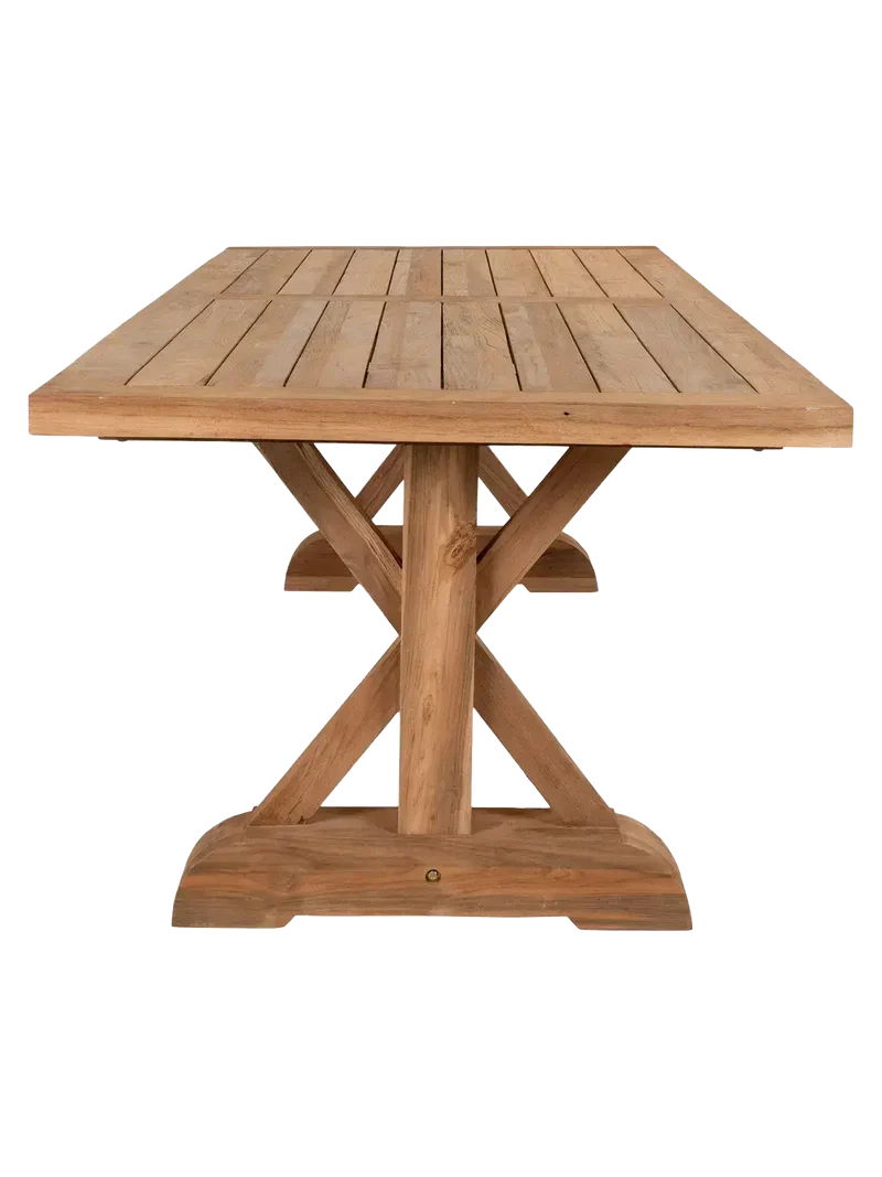 Volos Esstisch Teak, natur