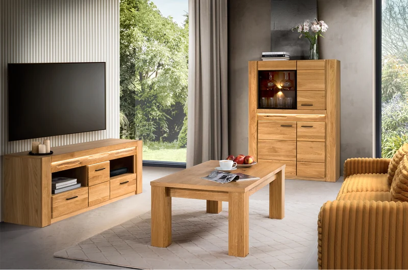 Vitrine aus Eichenholz VELVET 15 | LoftStory
