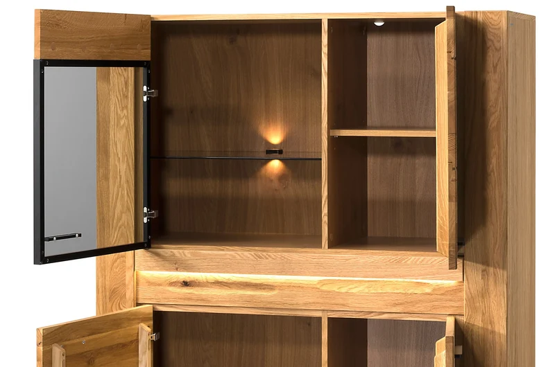 Vitrine aus Eichenholz VELVET 15 | LoftStory