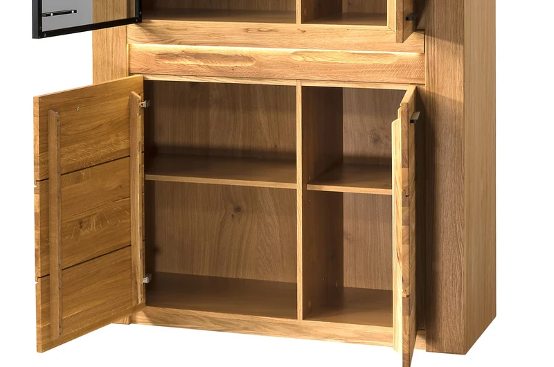 Vitrine aus Eichenholz VELVET 12 | LoftStory