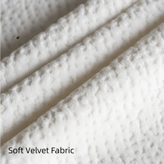 3-in-1-Schlafsofa aus Samtstoff mit Stauraum darunter