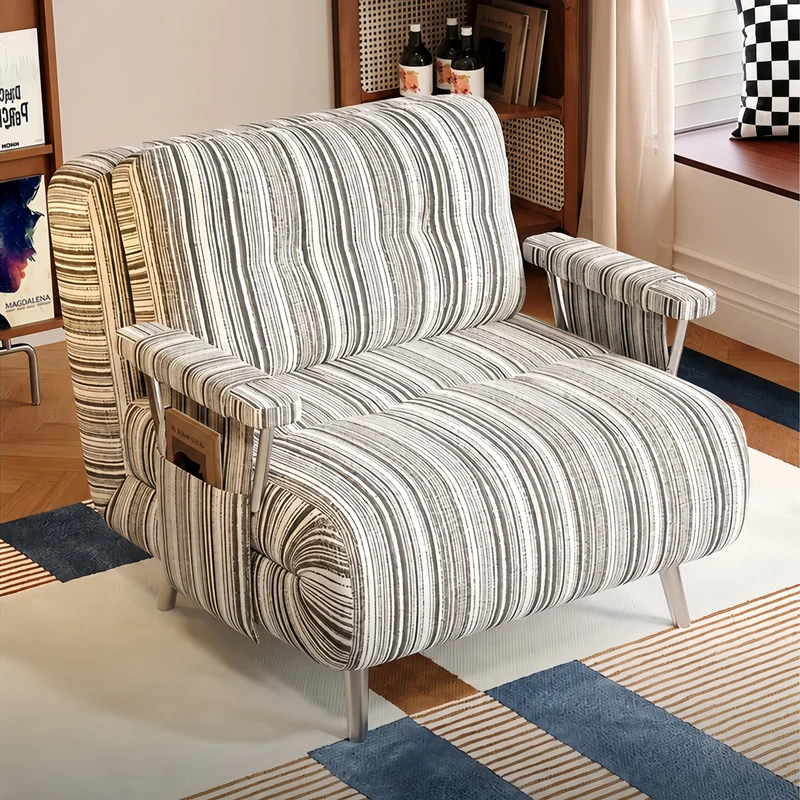 3-in-1 verstellbares Schlafsofa aus Chenille-Stoff