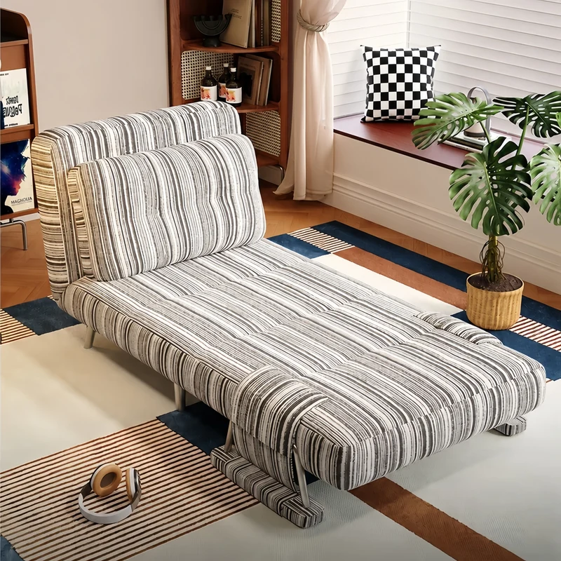 3-in-1 verstellbares Schlafsofa aus Chenille-Stoff
