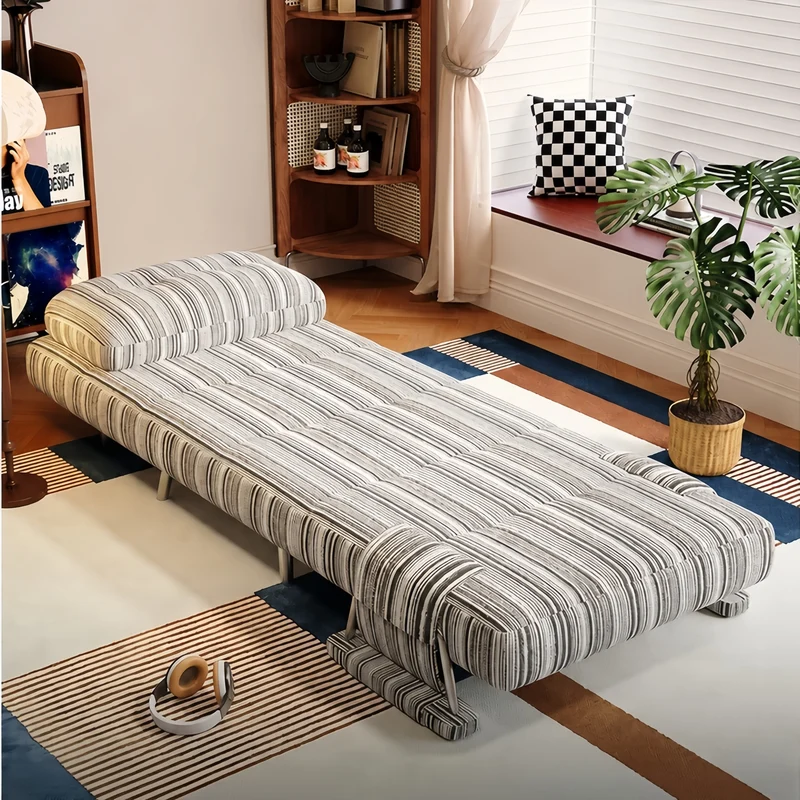 3-in-1 verstellbares Schlafsofa aus Chenille-Stoff