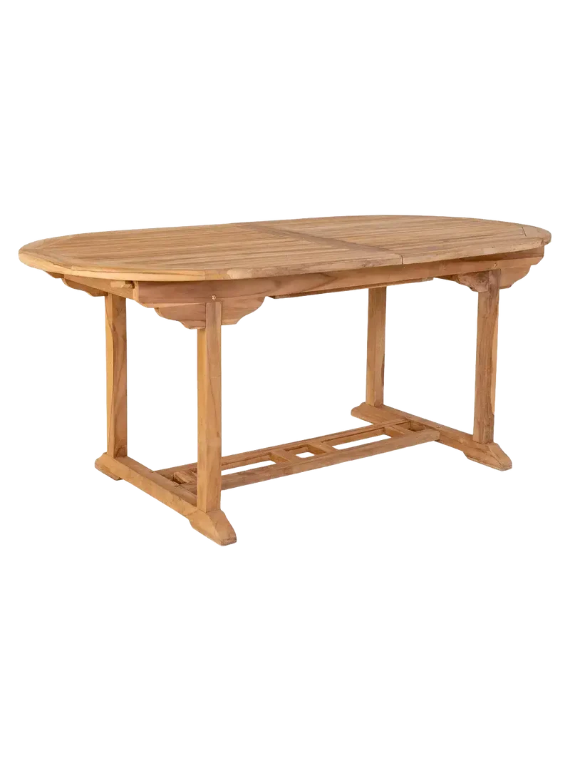 Salamanca Esstisch Teak, natur – ausziehbar
