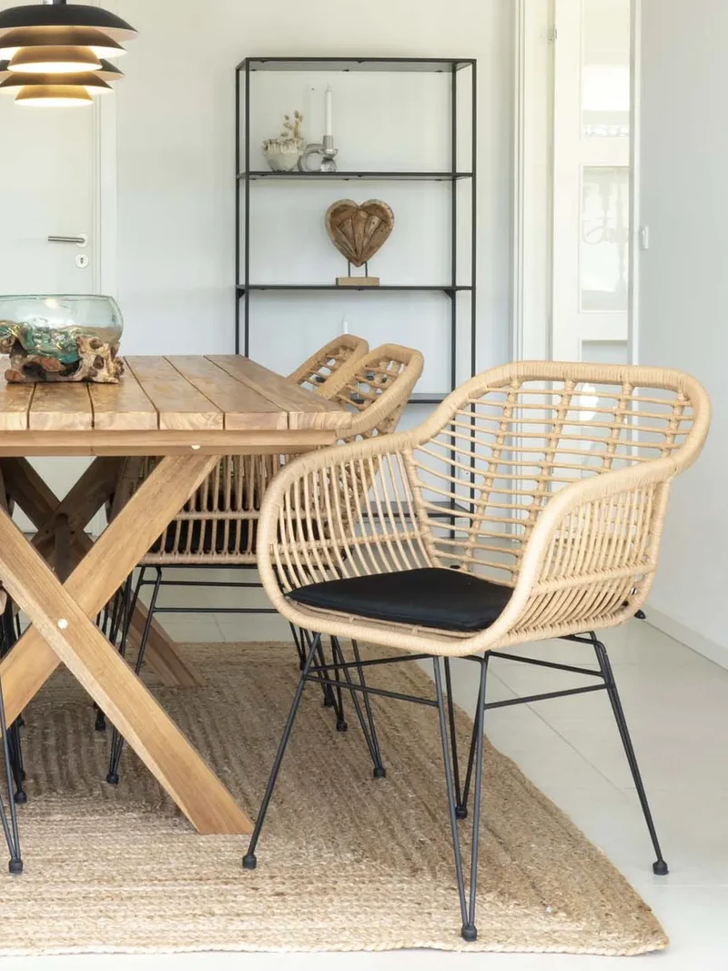 Murcia Esstisch Teak, natur