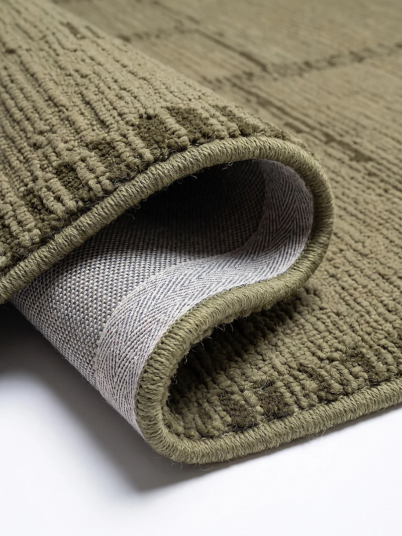 Wollteppich Bouclé-Struktur · handgetuftet · 12 mm Flor, 3.300 g/m²