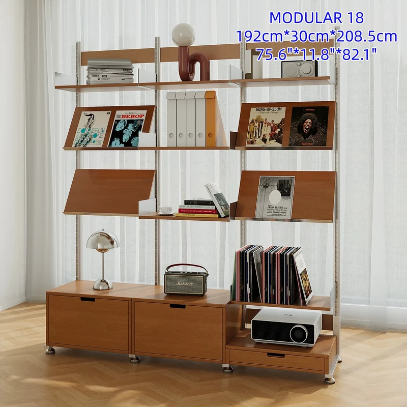 Bohrfreies modulares Regalsystem aus Aluminiumlegierung, Modul 10