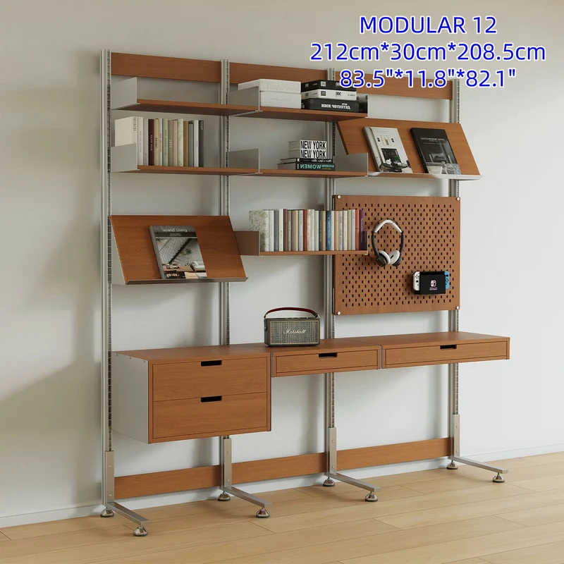 Bohrfreies modulares Regalsystem aus Aluminiumlegierung, Modul 10