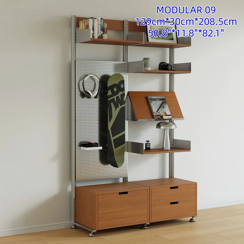 Bohrfreies modulares Regalsystem aus Aluminiumlegierung, Modul 10
