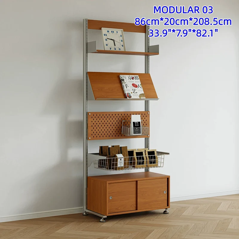 Bohrfreies modulares Regalsystem aus Aluminiumlegierung, Modul 10