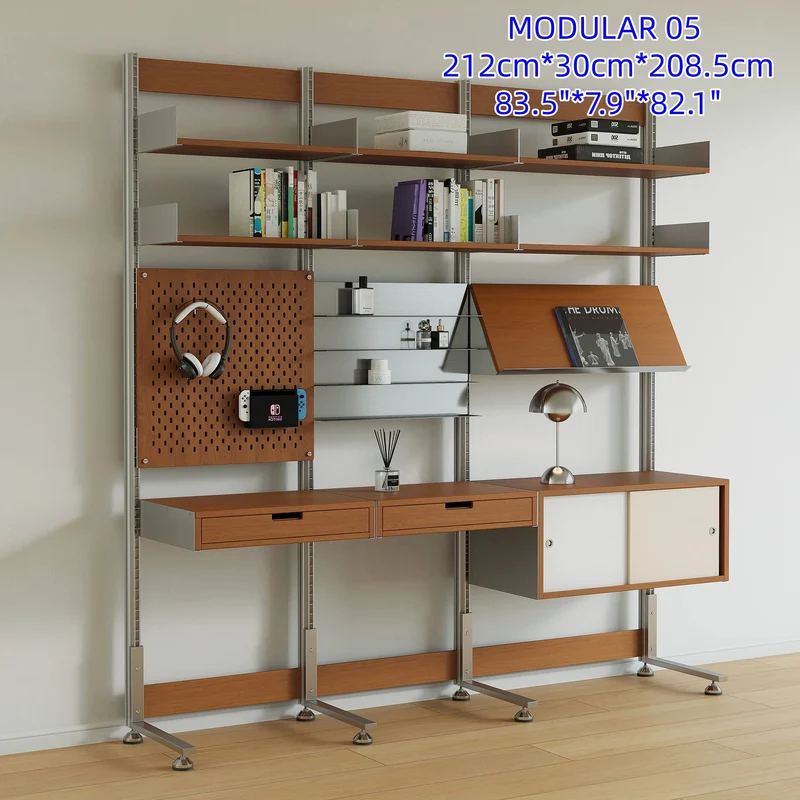 Bohrfreies modulares Regalsystem aus Aluminiumlegierung, Modul 10