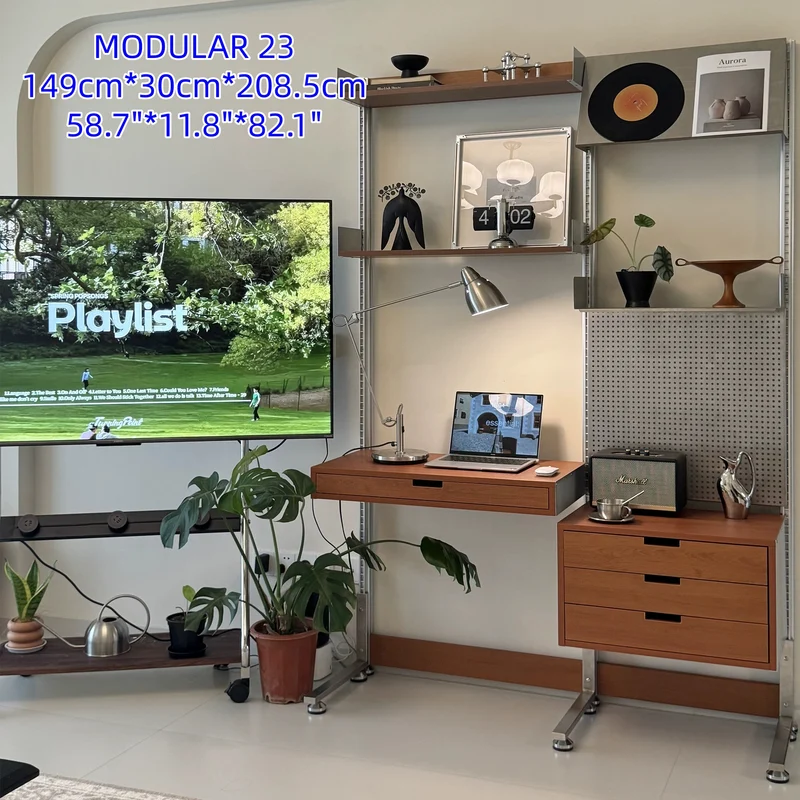 Bohrfreies modulares Regalsystem aus Aluminiumlegierung, Modul 10