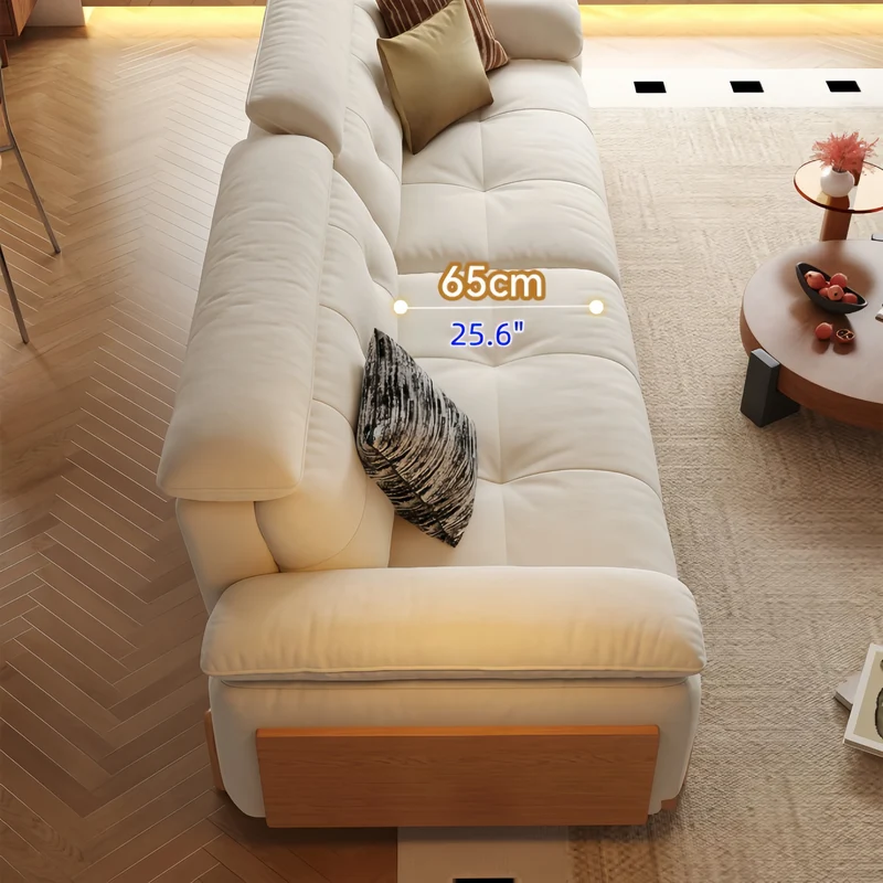 CITRUS 3-in-1 Mikrofaser-Wildleder-Samt-Schlafsofa