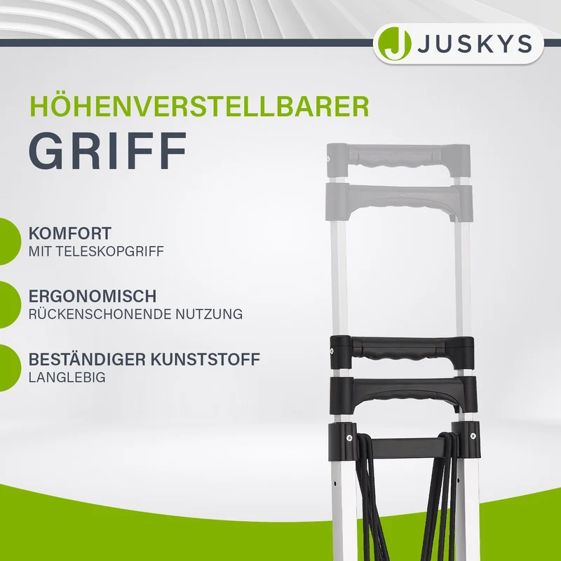 Klappbare Treppensackkarre bis 80 kg