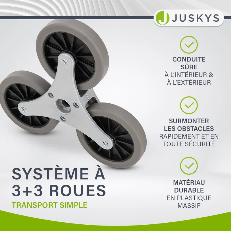 Klappbare Treppensackkarre bis 80 kg