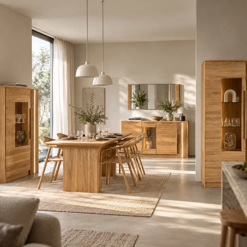 Kommode aus Eichenholz LONDRES 45 | LoftStory