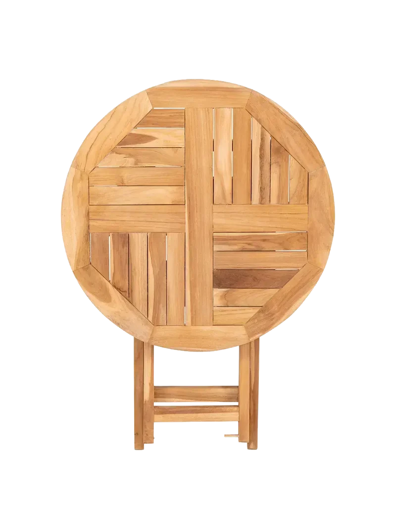 Oviedo Beistelltisch Teak, natur