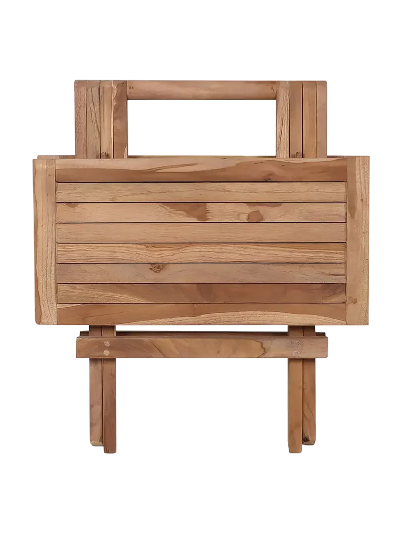 Bilbao Beistelltisch Teak, natur