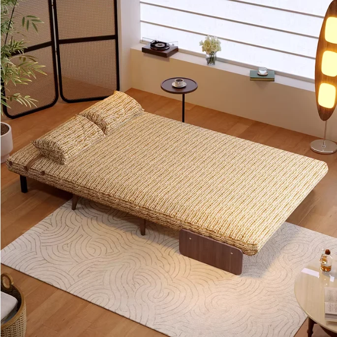 3-in-1 Schlafsofa aus Chenille-Stoff