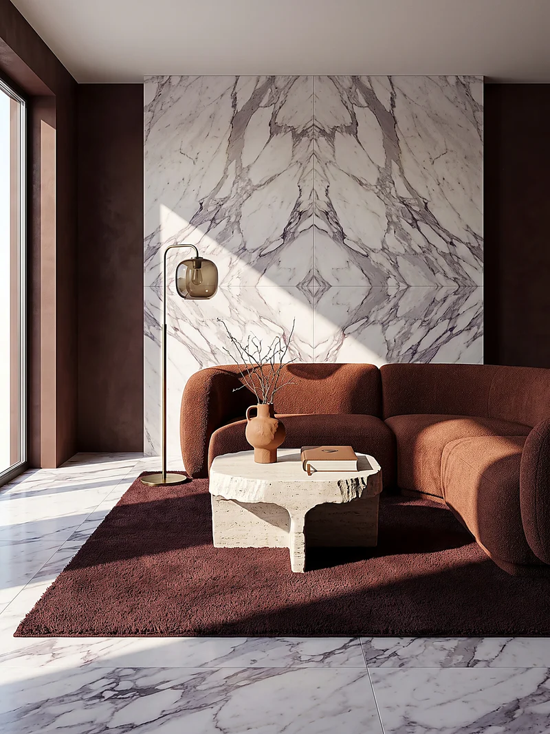 Hochflor-Teppich Uni - Polyester, 17 mm Gesamthöhe