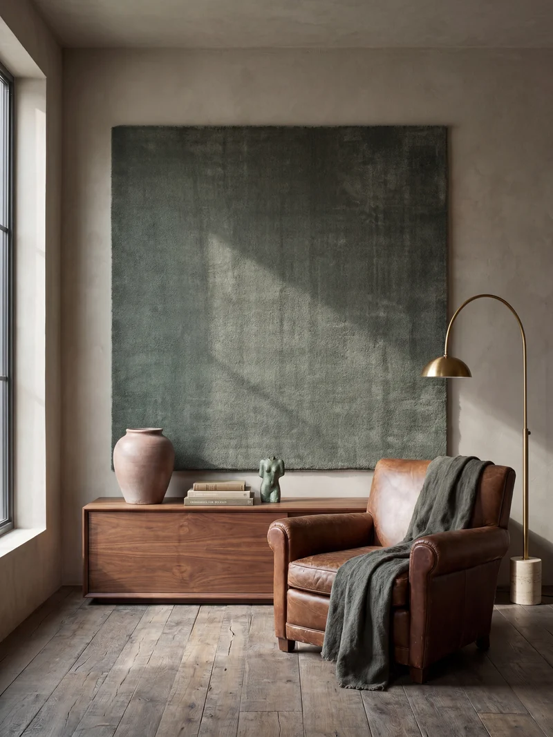 Hochflor-Teppich Uni - Polyester, 17 mm Gesamthöhe