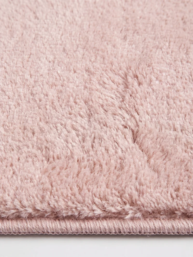 Hochflor-Teppich Uni - Polyester, 17 mm Gesamthöhe
