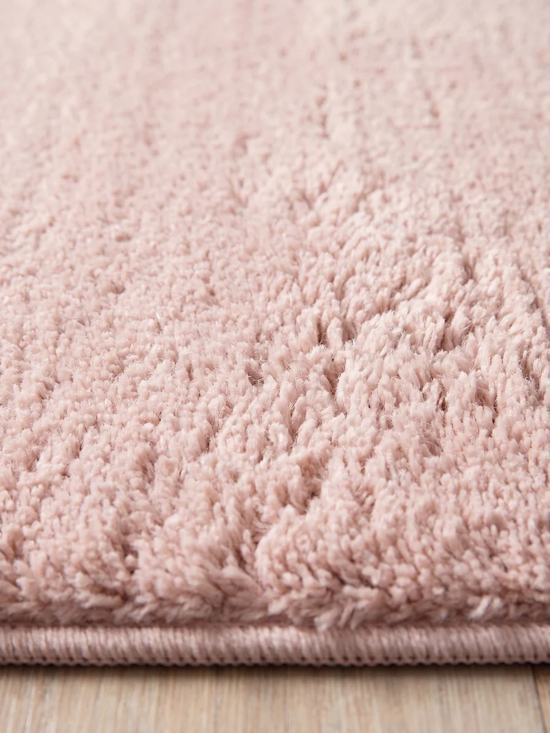 Hochflor-Teppich Uni - Polyester, 17 mm Gesamthöhe
