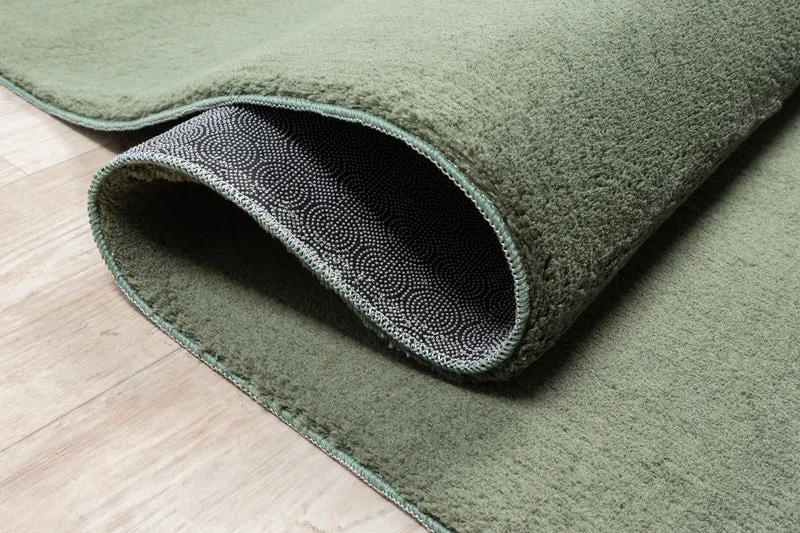 Hochflor-Teppich Uni - Polyester, 17 mm Gesamthöhe