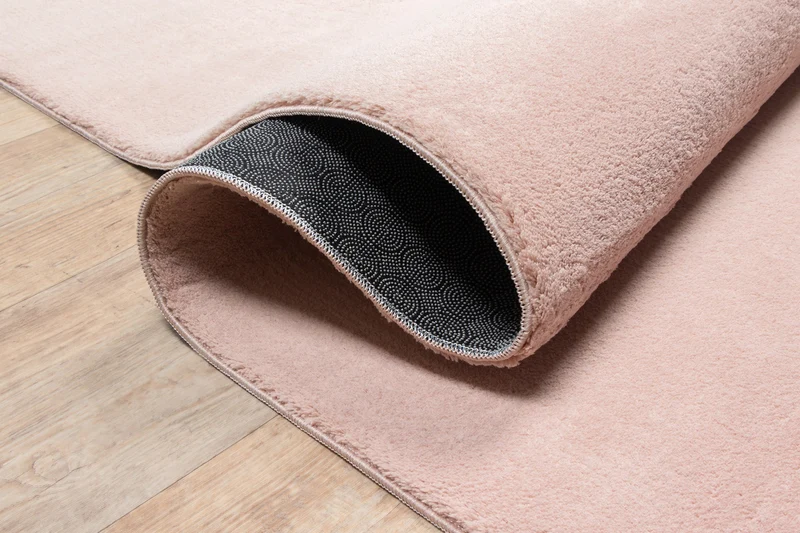 Hochflor-Teppich Uni - Polyester, 17 mm Gesamthöhe