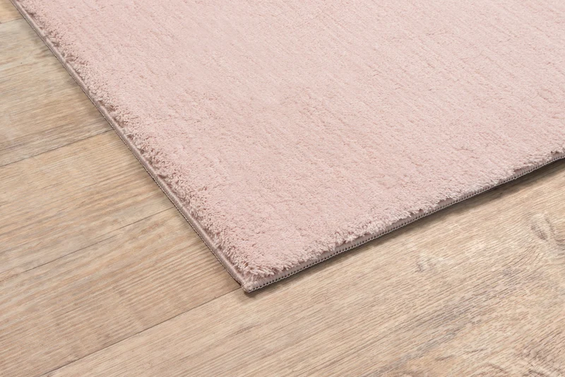Hochflor-Teppich Uni - Polyester, 17 mm Gesamthöhe