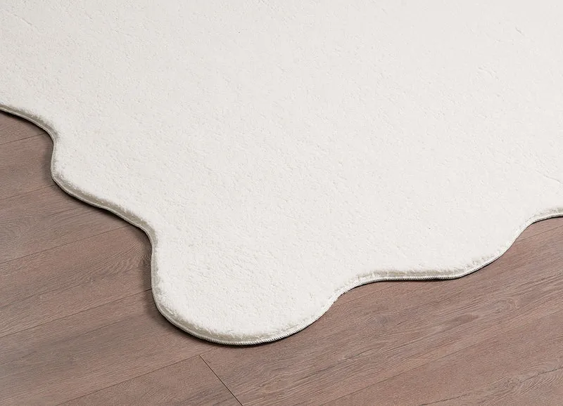 Hochflor-Teppich Uni - Polyester, 17 mm Gesamthöhe