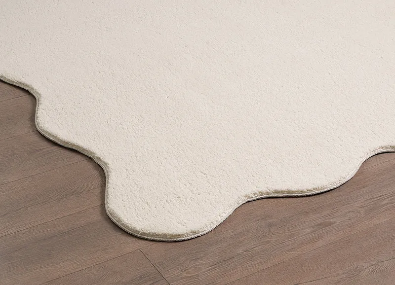 Hochflor-Teppich Uni - Polyester, 17 mm Gesamthöhe