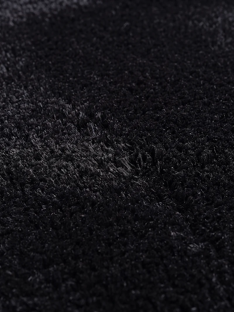 Hochflor-Teppich Uni - Polyester, 17 mm Gesamthöhe