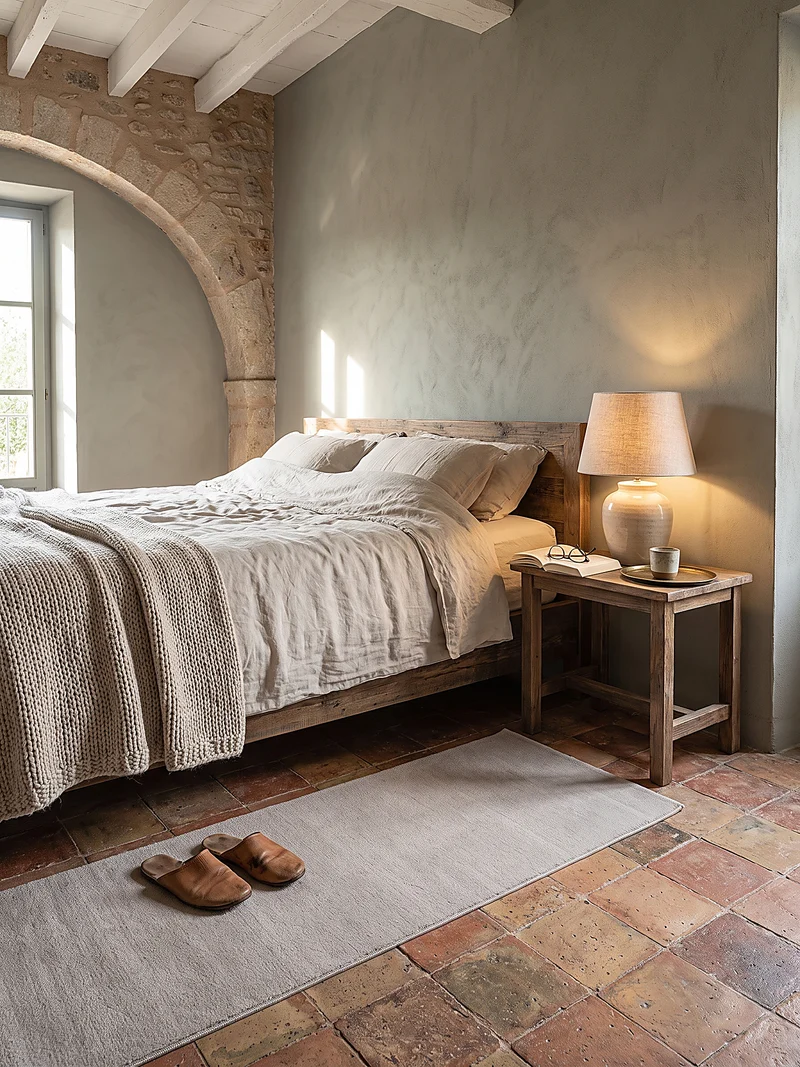 Hochflor-Teppich Cremeweiß Uni - Polyester, 17 mm Gesamthöhe