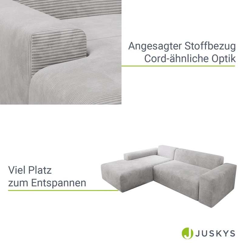 Sofa in L-Form Vals