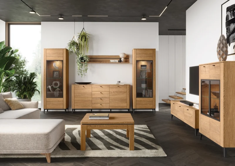 Regal aus Eichenholz OPORTO 35 | LoftStory