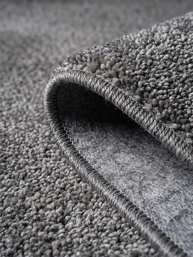 Hochflor-Teppich Uni - Polypropylen, 18 mm Gesamthöhe