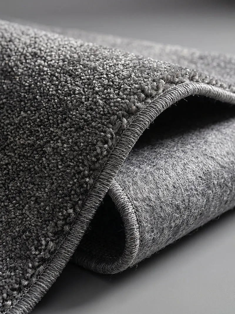 Hochflor-Teppich Uni - Polypropylen, 18 mm Gesamthöhe