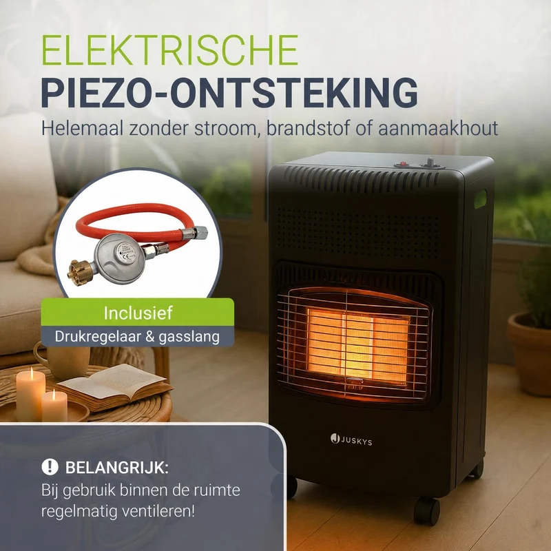 Gasheizer für Innenräume