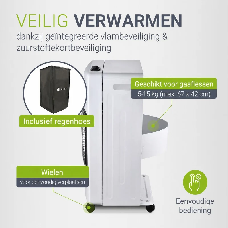 Gasheizer für Innenräume