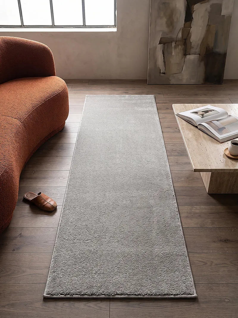 Hochflor-Teppich Uni - Polypropylen, 18 mm Gesamthöhe