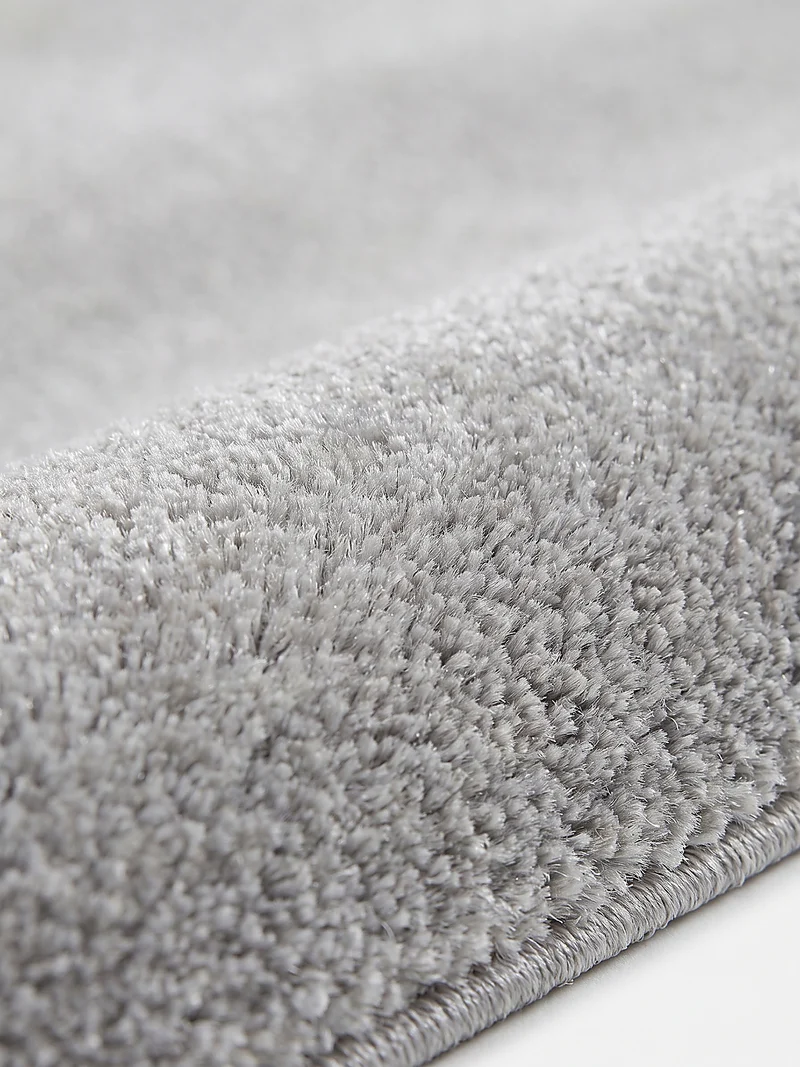Hochflor-Teppich Uni - Polypropylen, 18 mm Gesamthöhe