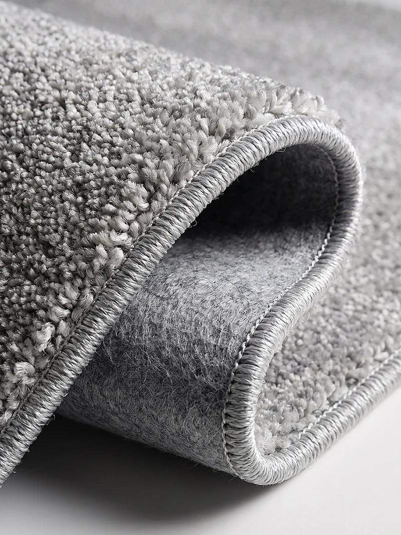 Hochflor-Teppich Uni - Polypropylen, 18 mm Gesamthöhe