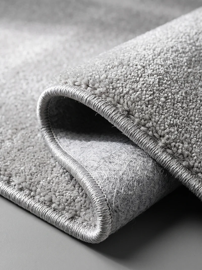 Hochflor-Teppich Uni - Polypropylen, 18 mm Gesamthöhe