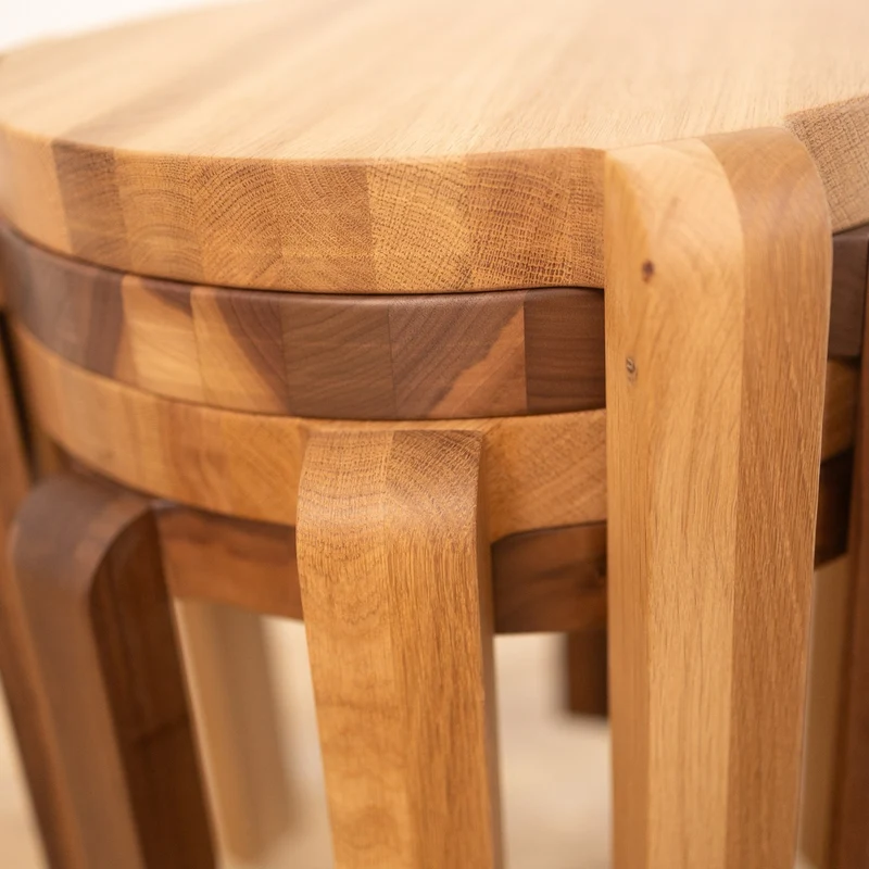 Couchtisch aus massiver Eiche OPUS | VESKOR